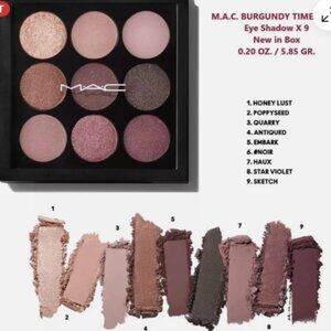 MAC Burgundy Times Nine Palette